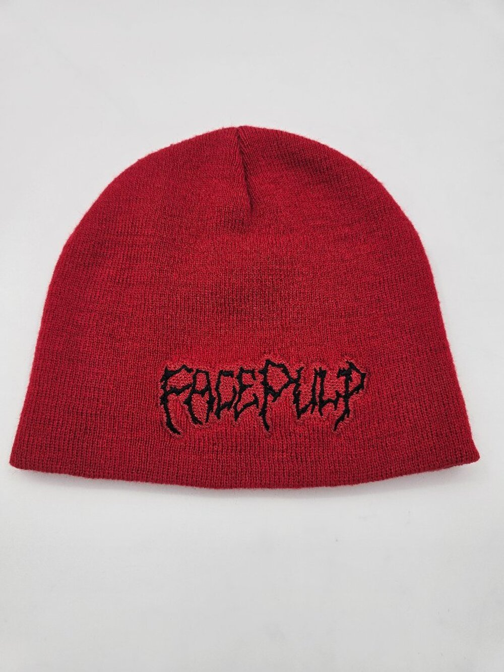 Red Face Pulp Beanie